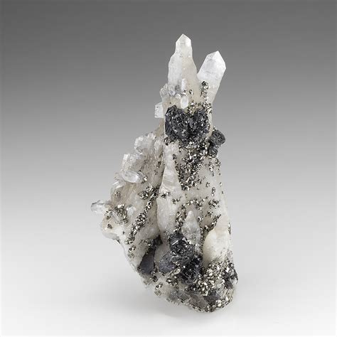 Quartz With Sphalerite Arsenopyrite Minerals For Sale