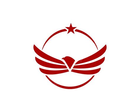 Gambar Ikon Vektor Elang Burung Logo Template Elang Vektor Kekuasaan Templat Png Dan Vektor