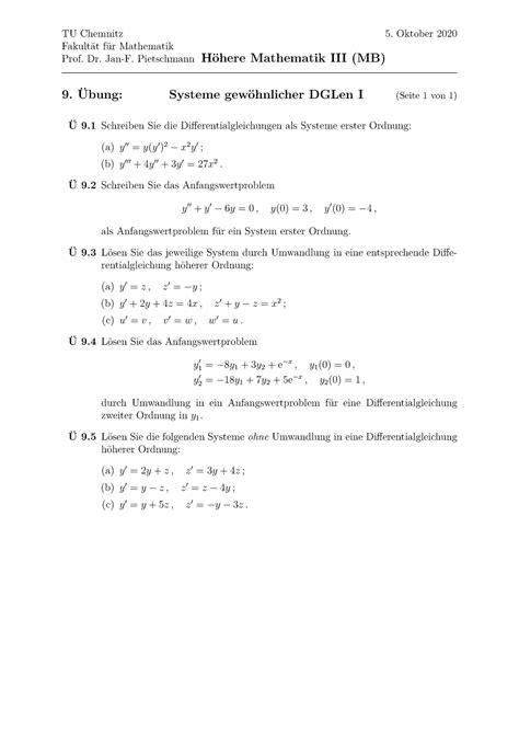 H Here Mathematik Iii Bung Tu Chemnitz Fakult T F R Mathematik