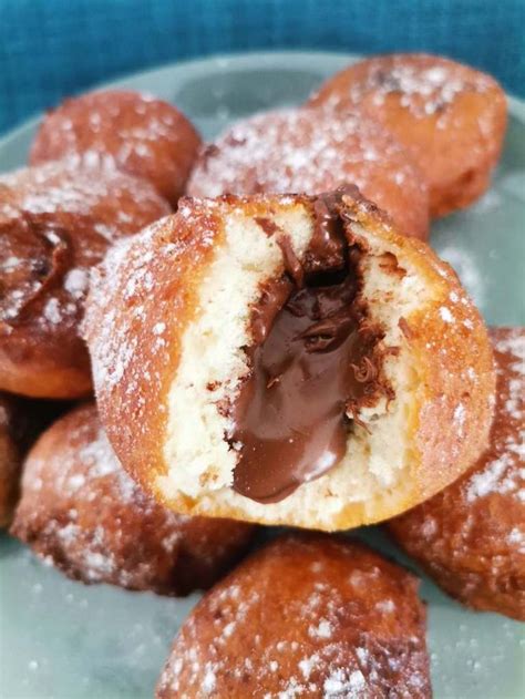 Beignets nutella cœur gourmand au companion ou pas Beignet nutella