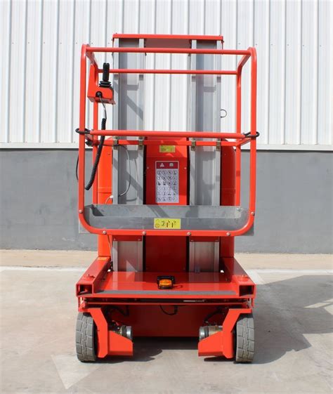 New Arrival Amwp Indoor Mini Cherry Picker Man Lift With Lithium