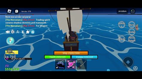 Ca Ando Sea Beast No Blox Fruits Parte Youtube