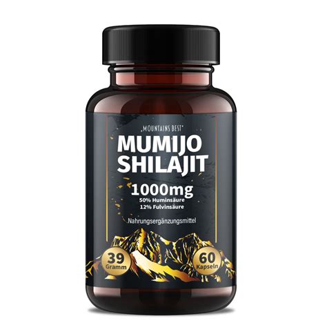 Saint Nutrition Mumijo Shilajit 1000 Mg 1 St Shop Apotheke