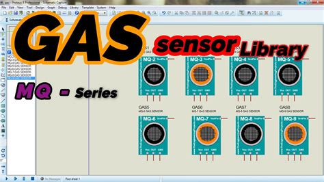 How To Add Gas Sensor Library In Proteus Mq Library Proteus Proteus