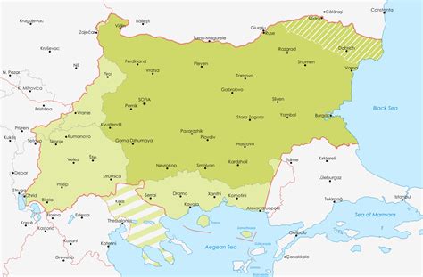 File:Map of Bulgaria during WWII.png - Wikimedia Commons