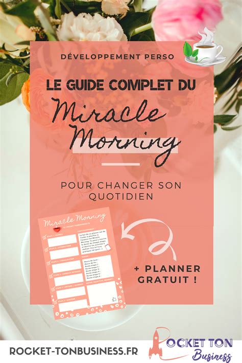 Miracle Morning Le Guide Complet In 2024 Miracle Morning Routine