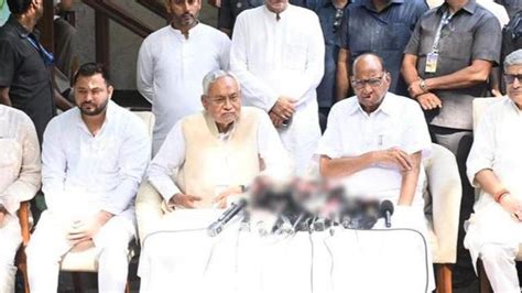 Nitish Kumar Meets Sharad Pawar In Mumbai As He Continues His