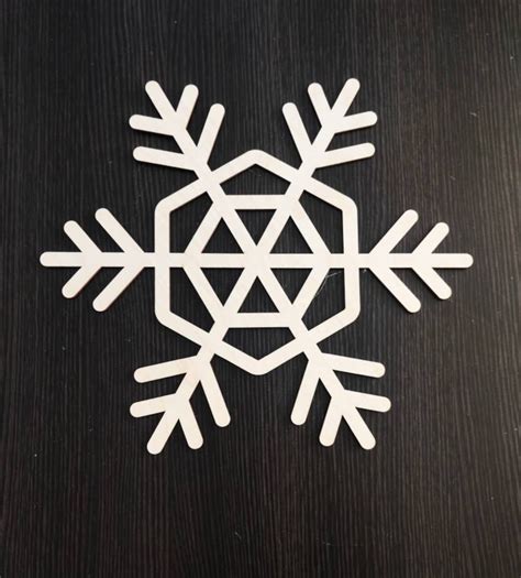 Snowflake Wall Art Wooden Snowflake Cutout Wall Hangings Etsy