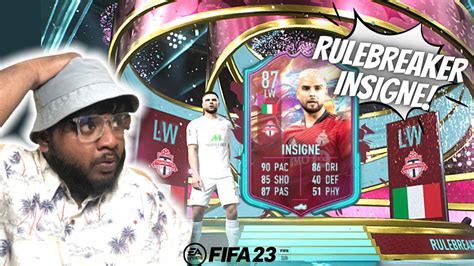 Rulebreakers Lorenzo Insigne Sbc In Fifa 23 Fifa23 Fut23 Fifa Fut