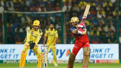 RCB Vs CSK LIVE Score IPL 2024 Controversial Decision Goes Against