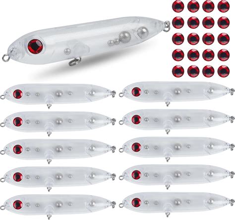 Amazon Fishing Blanks Lures Kit Pcs Unpainted Crankbait Blank