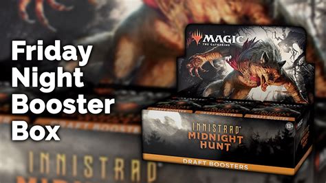 Mtg Booster Box Opening Innistrad Midnight Hunt Draft Box Magic The Gathering Fnbb Youtube