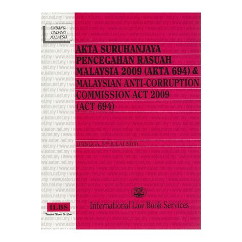 Akta Suruhanjaya Pencegahan Rasuah Malaysia 2009 MALAUKUIT