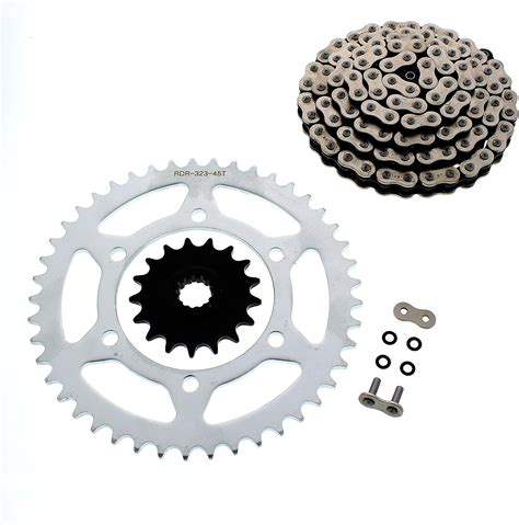 Front Rear Sprockets Kit Fits YAMAHA R6S YZF R6S 2006 2007 2008 2009