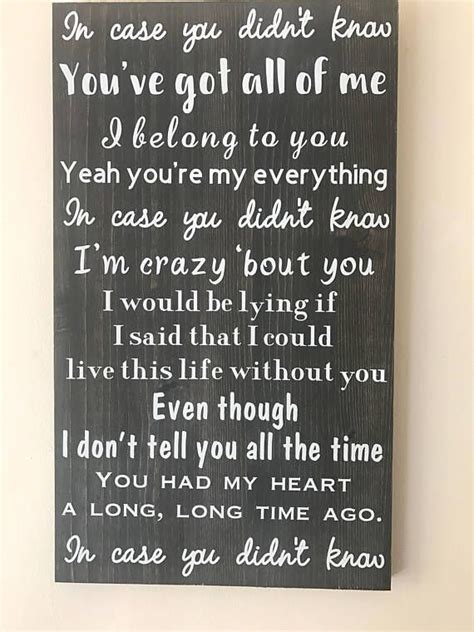 In Case You Didnt Know Etsy Country Love Songs Quotes Country Love