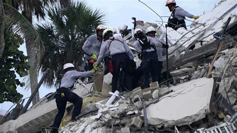 Six teams investigating cause of Surfside condo collapse