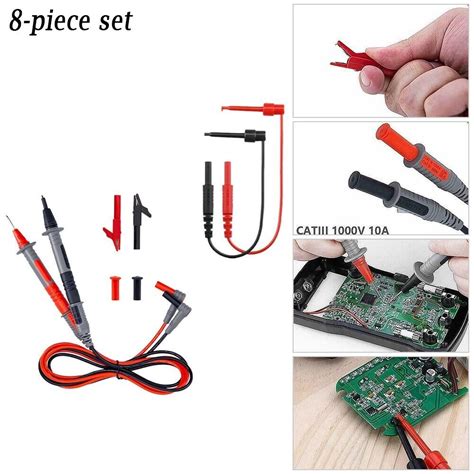 Multimeter Messleitungssatz Alligator Clip F R Multimeter Test