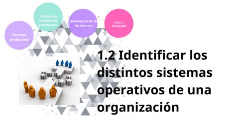 1 2 Identificar los distintos sistemas operativos de una organización