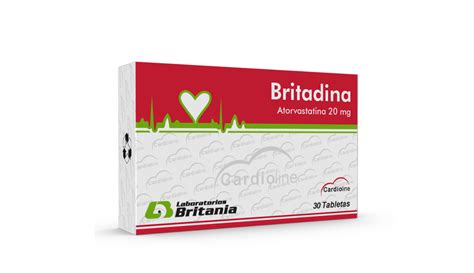 Britadina 20 Mg Tableta Caja 30 Laboratorios Britania