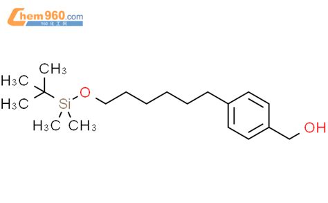 882160 37 4 Benzenemethanol 4 6 1 1 Dimethylethyl Dimethylsilyl