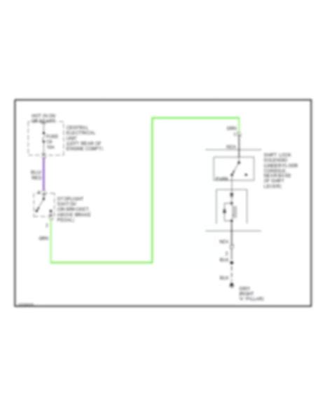 Shift Interlocks Volvo V70 Xc 1999 System Wiring Diagrams Wiring Diagrams For Cars