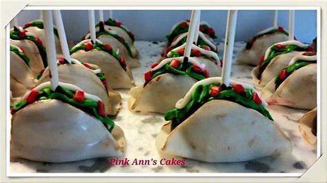 Taco Cake Pops Decorated Cake By Pink Anns Cakes Cakesdecor