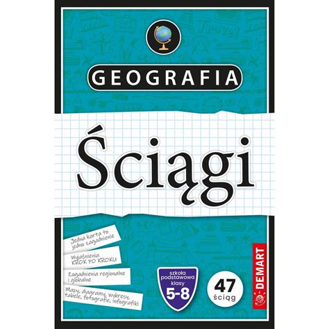 Książeczka edukacyjna Demart ściąga geografia Świat Papieru