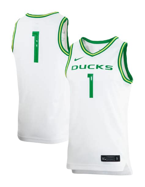 Oregon Ducks 2021-2022 Home Jersey