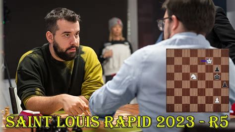 Maxime Vachier Lagrave Vs Ian Nepomniachtchi Saint Louis Rapid 2023