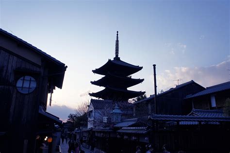 Kyoto Dusk Five-Storey Pagoda - Free photo on Pixabay