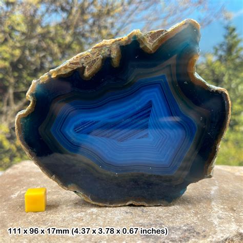 Vibrant Agate Slab Genuine Silica Gemstone For Jewelry And Art Etsy