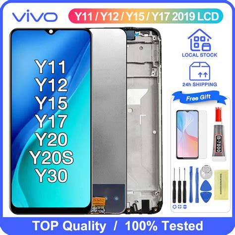 Original LCD For VIVO Y11 2019 Y12 Y15 Y17 LCD Display Screen Touch