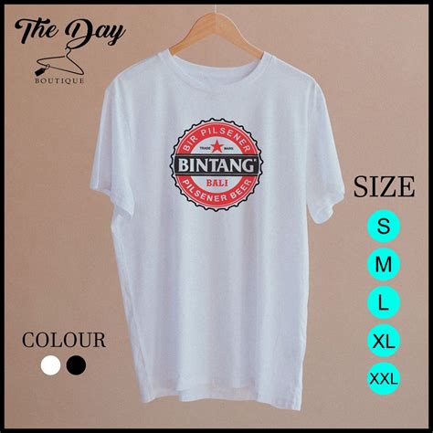 Jual Kaos Bir Bintang Bali Unisex T Shirt Baju Bir Bintang Bali