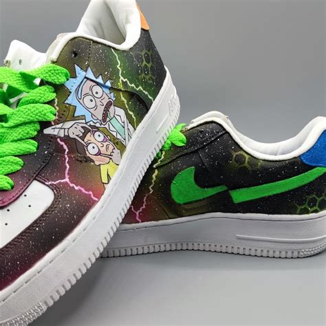 Rick And Morty Air Force Custom Check More At Https Danielcustoms