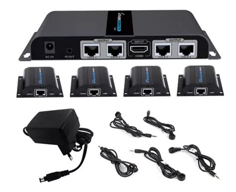 Kit Extensor Divisor Splitter Hdmi X Cat Lkv Pro