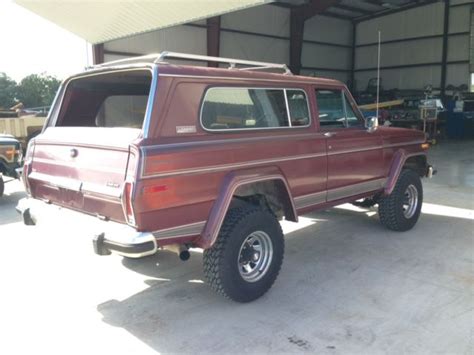 1981 Jeep Cherokee Laredo 72K Miles One Owner Survivor Classic Jeep