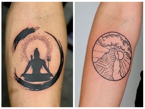 Simple Circle Tattoo Designs