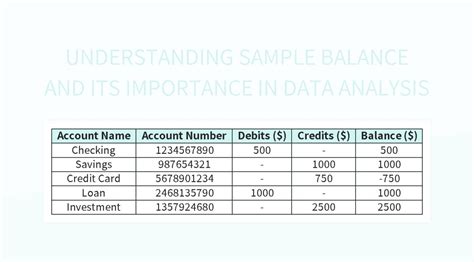 Understanding Sample Balance And Its Importance In Data Analysis Excel