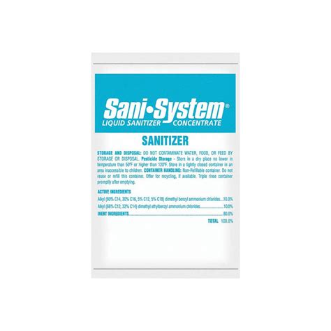 Sani-System Liquid Sanitizer – Atla Water