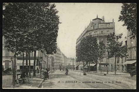 Neuilly Sur Seine Avenue Du Roule Carte Postale Ancienne Et Vue D