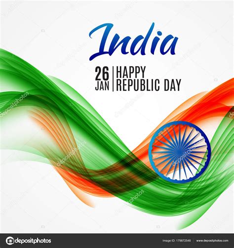 Happy India Republic Day26 January. Vector Illustration Stock Vector by ...