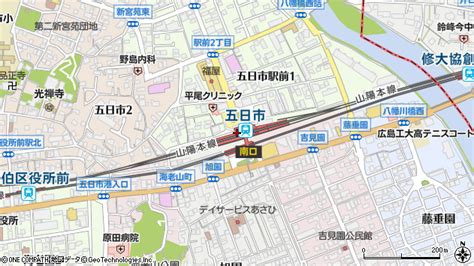 五日市駅 地図・周辺情報：マピオン