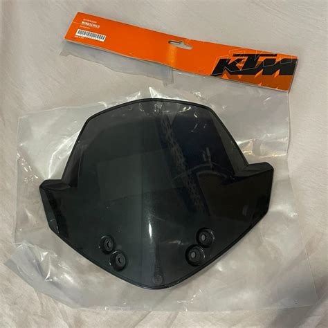 Official Ktm Touring Windscreen Windshield Visor 125 200 390 Duke 2012 2016 Motorcycles