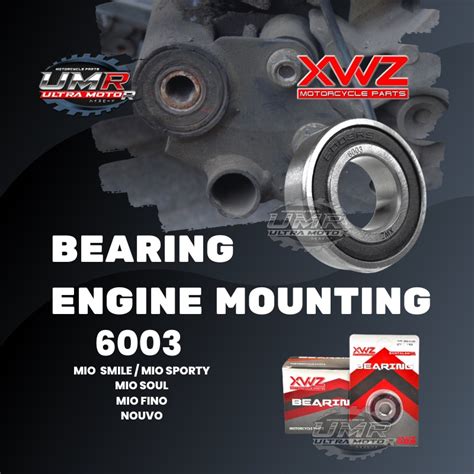 Jual Bearing Lahar 6003 Lahar Engine Mounting Mio Sporty Mio Smile Mio