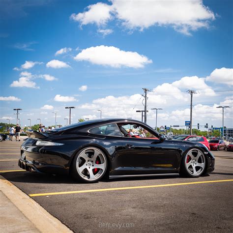 Black 991 Porsche 911 On Rotiform Wheels BenLevy