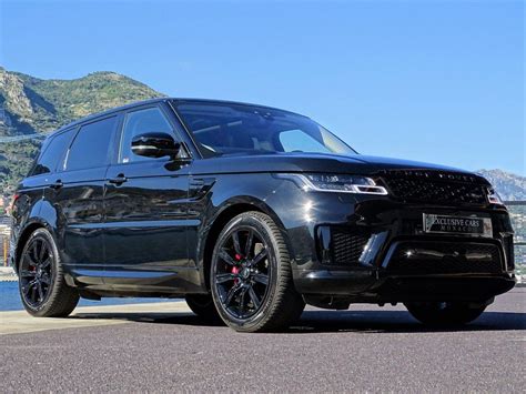 Land Rover Range Rover Sport Supercharged Black Edition V Hse