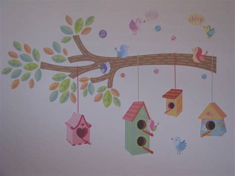 Bright Star Kids Birdhouse Wall Stickers Review & Giveaway | Learning 4 ...