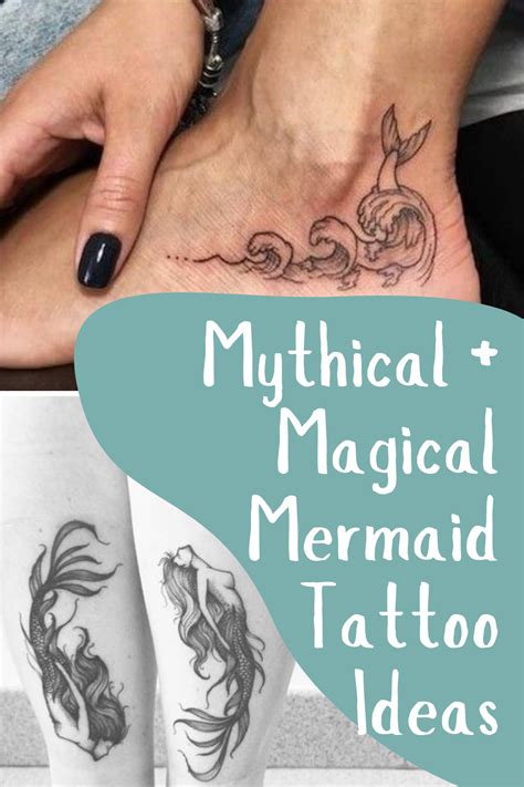 Magical Mermaid Tattoo Ideas {41 Ideas} Tattoo Glee