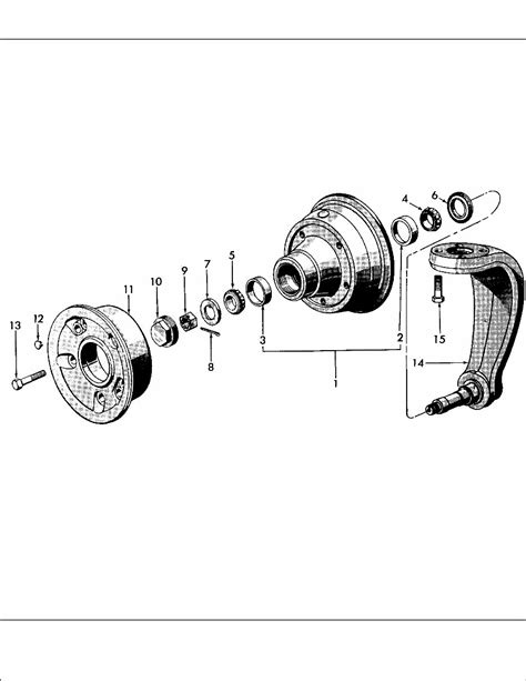 Ford Cylinder Tractor Illustrated Parts List Manual