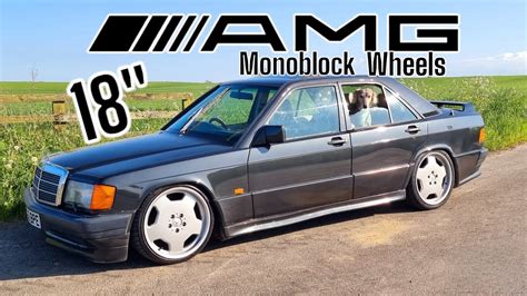 Fitting Amg Monoblock Wheels To Mercedes E Youtube